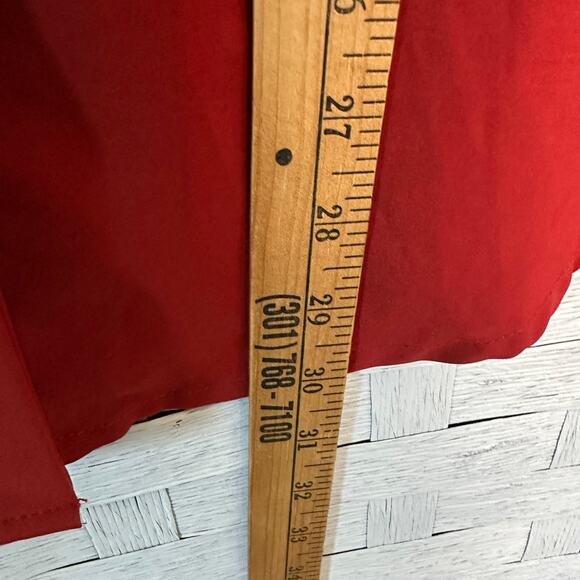 Chico’s women’s blouse, shooting jacket burnt orange quiet luxury heritage fall - Picture 8 of 10